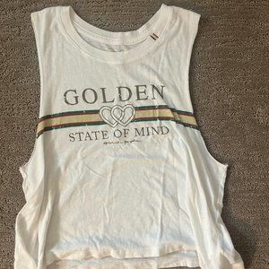 Spiritual Gangster Golden State of Mind tank